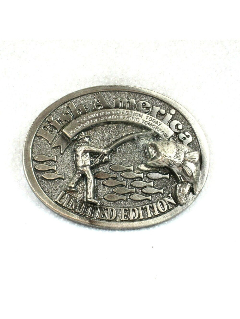 Vintage Fish America Limited Edition Belt Buckle Great American Buckle Fishing